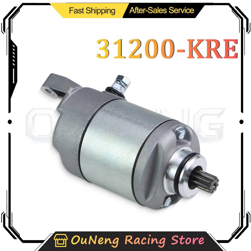 Motorcycle Starter Motor - มอเตอร์สตาร์ทเตอร์มอเตอร์ไซค์ รุ่น 31200-KRE-G01 สำหรับเปลี่ยนอะไหล่สตาร์ทเตอร์เครื่องยนต์ Honda XR150L