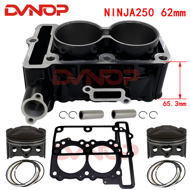 ชุดปะเก็นลูกสูบกระบอกสูบมอเตอร - Motorcycle Piston บทวิจารณ์และราคา
