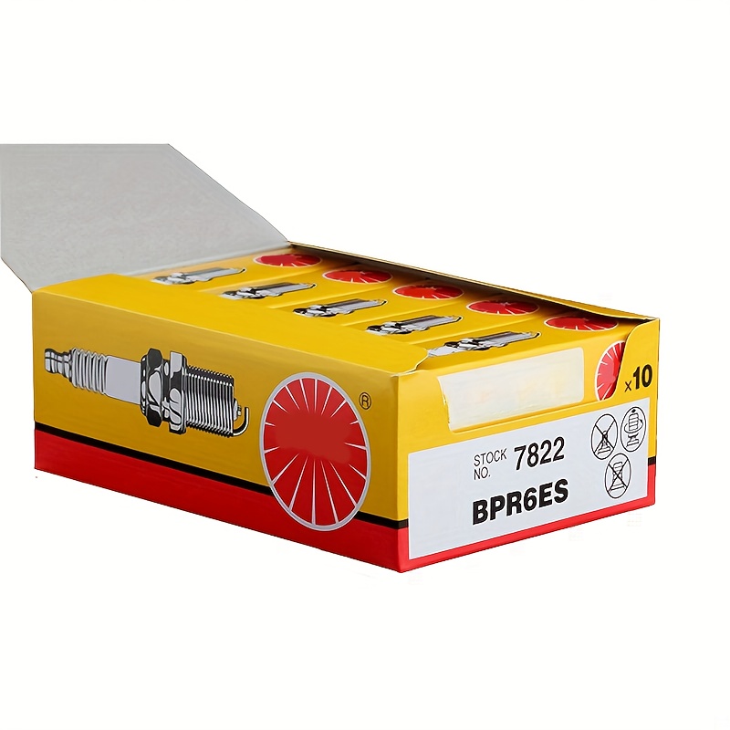 NGK BPR6ES 7822 หัวเทียนโลหะผส - Motorcycle Spark Plug บทวิจารณ์และราคา
