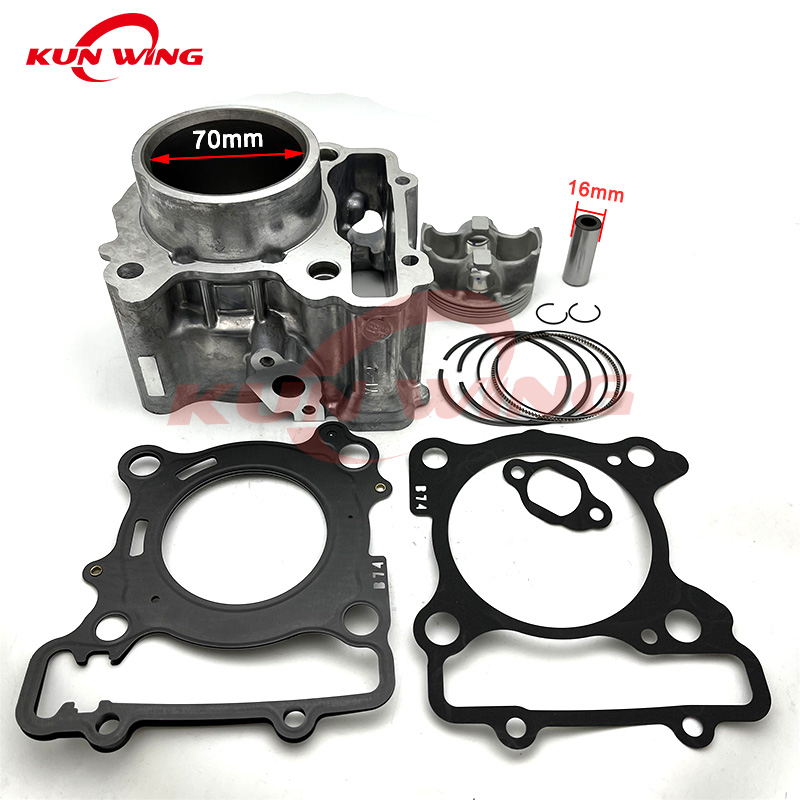 ชุดกระบอกสูบ70มม. แหวนลูกสูบสำ - Motorcycle Engine Kit บทวิจารณ์และราคา